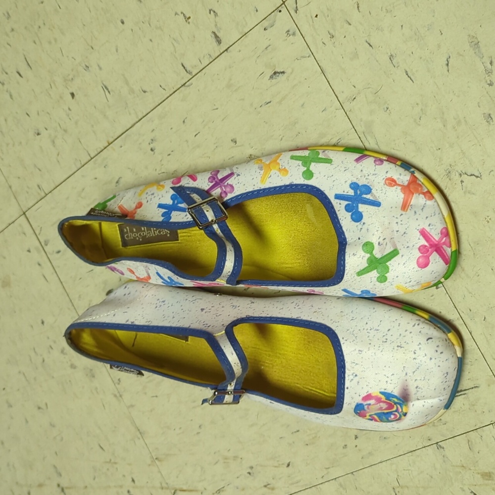 These are Chocolates, multicolor shoes they are very comfortable and cute great